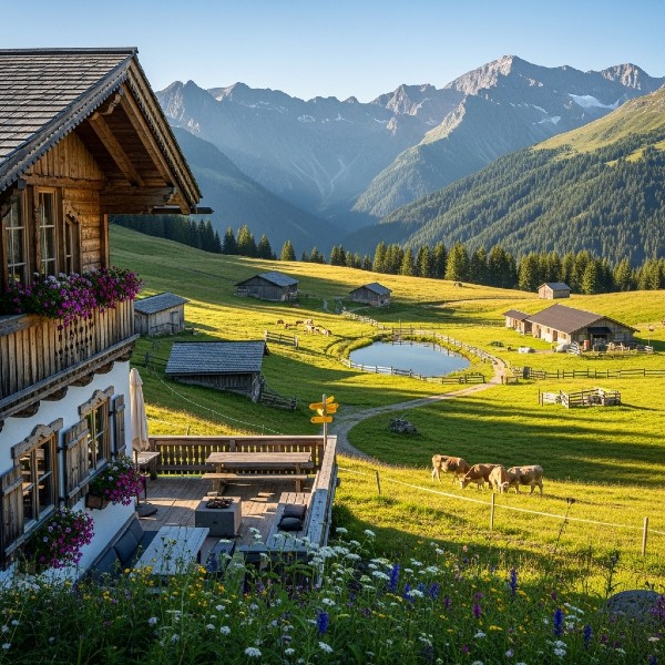 Urlaub in den Bergen
