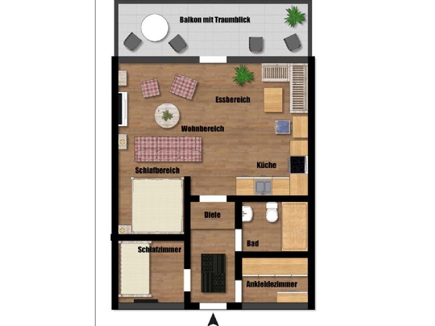 Ferienwohnung Aurelia´s Meerblick