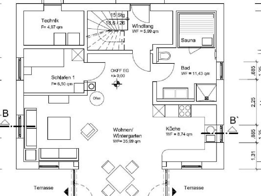 Ferienhaus 'Blaues Wunder'