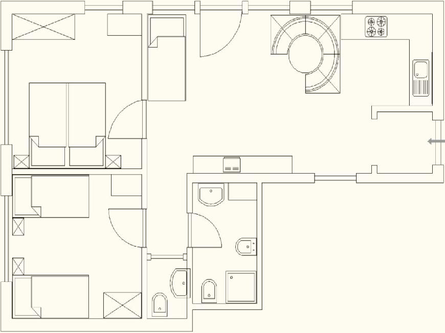 Ferienwohnung 1 - Ciasa Linda