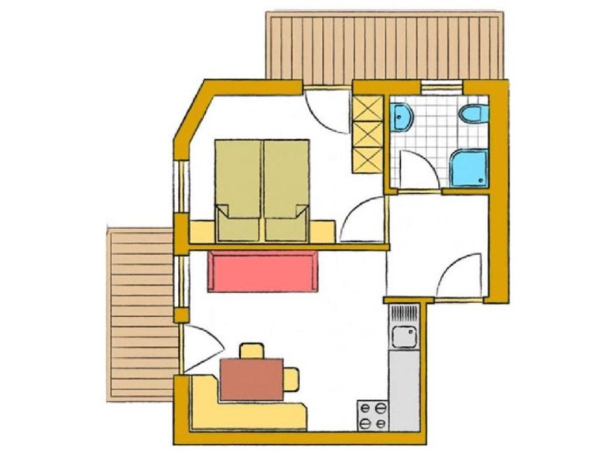 Ferienwohnung Typ A | Residence Löfflerblick