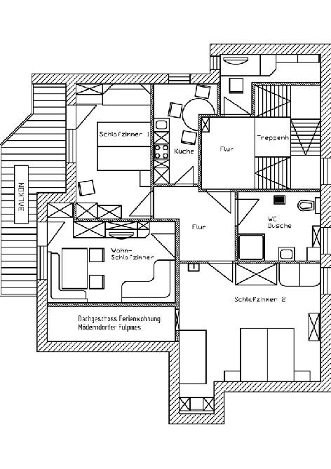 Ferienwohnung Elfer mit Balkon in Fulpmes