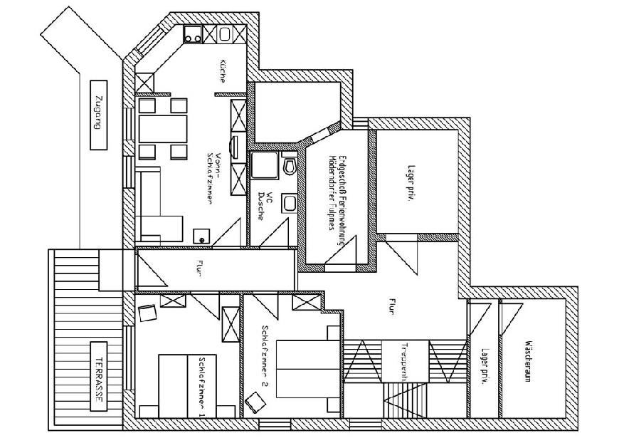 Ferienwohnung Serles mit Terrasse