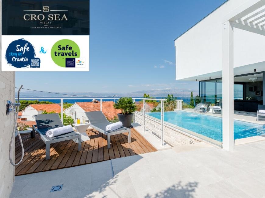 Luxuriöse Villa Vitae mit beheiztem Infinity-Pool