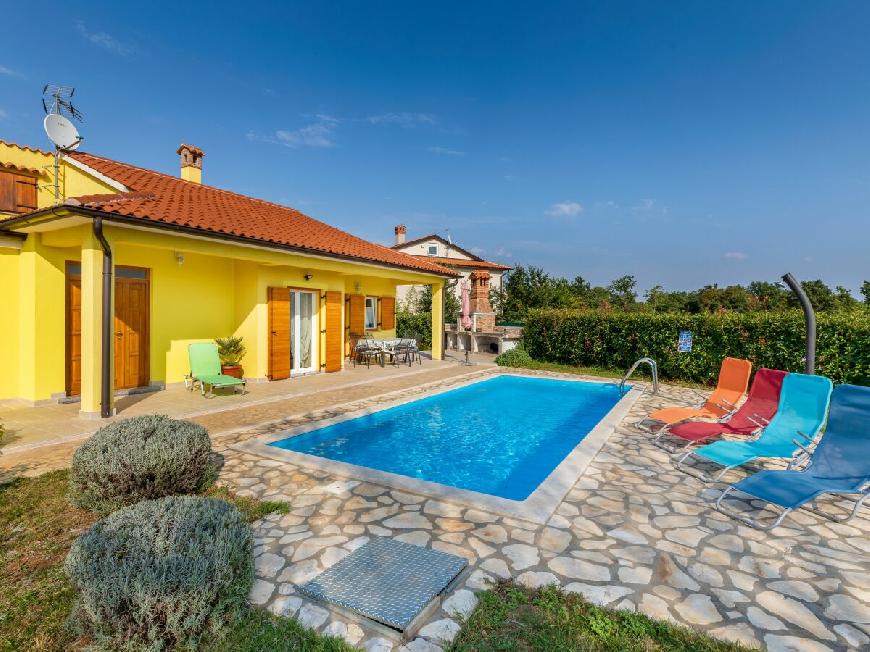 Villa Angela mit Pool in Krmed, Istrien