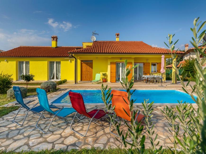 Villa Angela mit Pool in Krmed, Istrien