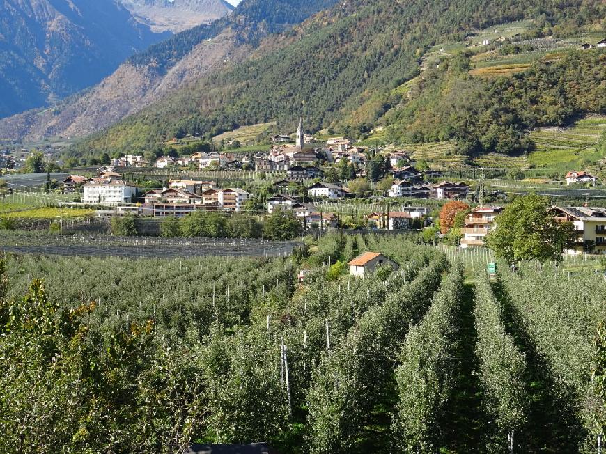 Grüne Ferienwohnung in Meran, Südtirol