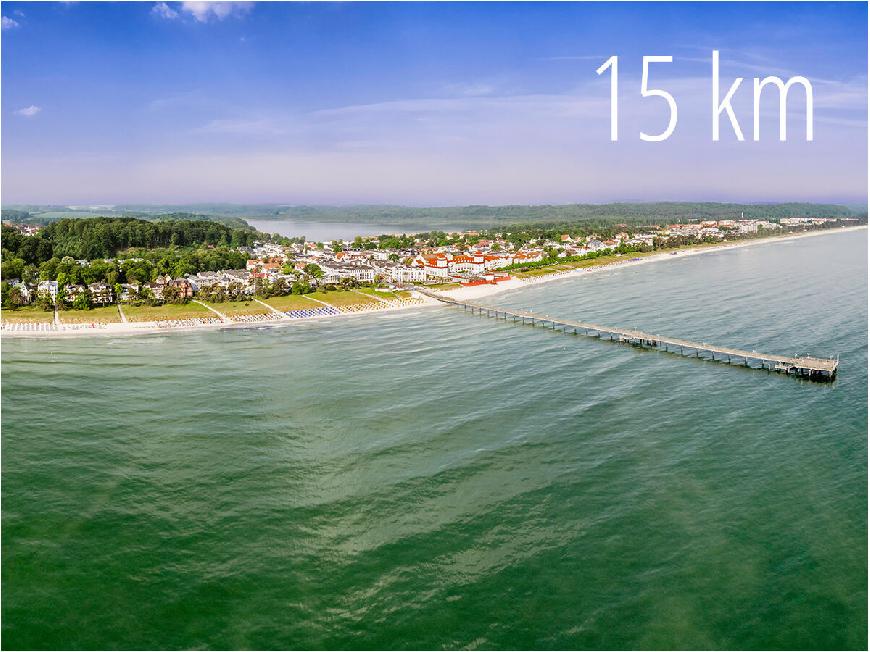 Bungalow Fachwerkloft am Bodden mit Garten