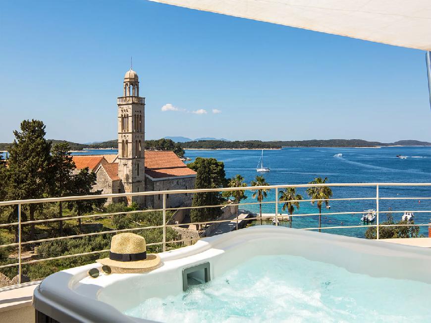 Villa Dorothea in Hvar, Kroatische Adria